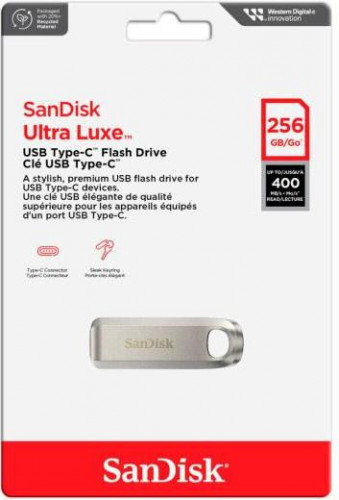 SanDisk 256 GB Ultra Luxe USB-C3.2 (SDCZ75-256G-G46)