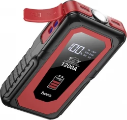 Автономное пусковое устройство (бустер) Hoco DB14 Silver 12000mAh