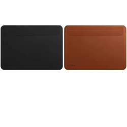 Чехол-папка (кожаный) Apple MacBook 15,4"/16,2" Proove Leather Sleeve Black (PCLSMB161602)