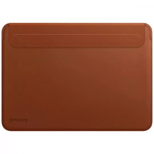 Чехол-папка (кожаный) Apple MacBook 15,4"/16,2" Proove Leather Sleeve Black (PCLSMB161602)
