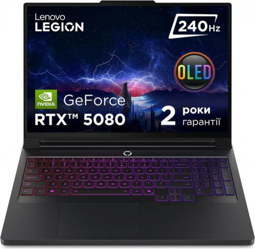 Lenovo Legion Pro 7 16AFR10H Black (83RU0002US)