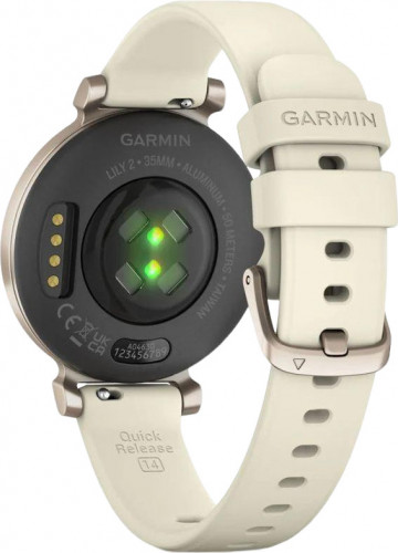Garmin Lily 2 Cream Gold with Coconut Silicone Band (010-02839-00/20)