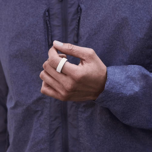 Oura Ring 4 Ceramic Cloud Size 9 (JZ90-57460-09)