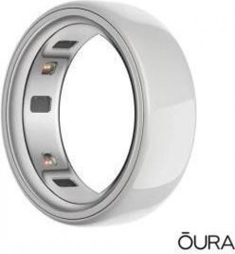Oura Ring 4 Ceramic Cloud Size 5 (JZ90-57460-05)