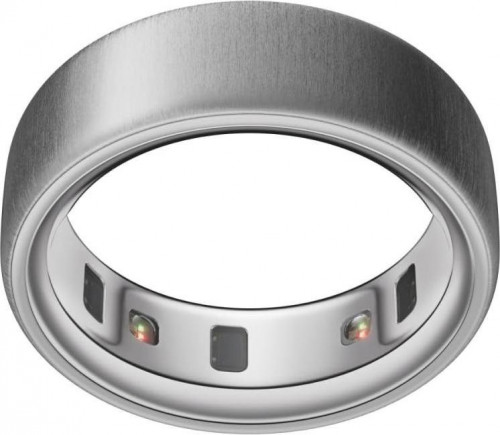 Oura Ring 4 Brushed Silver Size 7 (JZ90-54220-07)