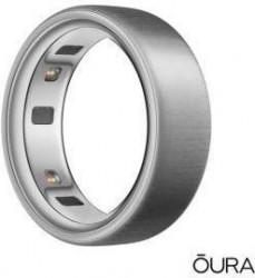 Oura Ring 4 Brushed Silver Size 11 (JZ90-54220-11)