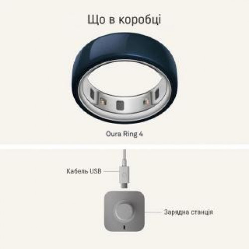 Oura Ring 4 Ceramic Midnight Size 7 (JZ90-57455-07)