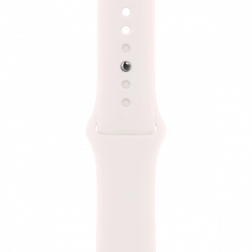 Apple Watch Series 11 GPS + Cellular 42mm Gold Titanium Case w. Light Blush Sport Band - S/M (MF8W4)