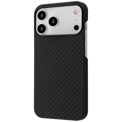 Чехол-накладка (карбоновый) Apple iPhone 17 Pro Proove Carbon Slim with Magnetic Ring Black