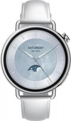 Xiaomi Watch S4 41mm Leather Strap White (BHR07VUGL)