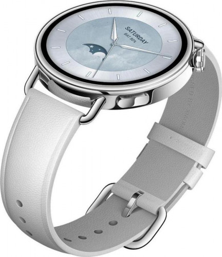 Xiaomi Watch S4 41mm Leather Strap White (BHR07VUGL)