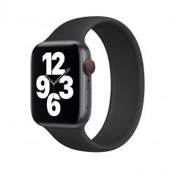 Apple Watch 44/45/46/49mm Black Solo Loop - Size 11 (MYAL3)