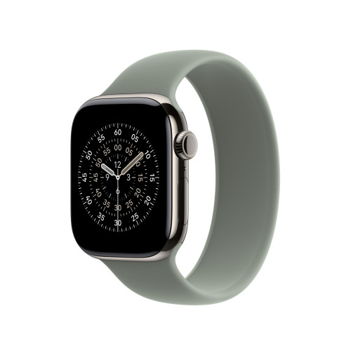 Apple Watch 38/40/41/42mm Green Gray Solo Loop - Size 6 (MFVM4)
