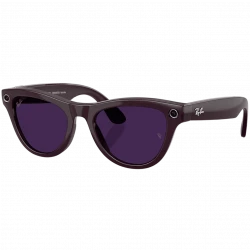 Ray-Ban Meta Skyler Gen 2 St.Shiny Mystic Violet Frame/Clear to Amethyst Transit.Lens. (RW4014 6701CH 52-20)