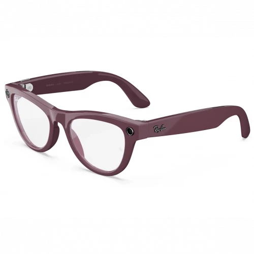 Ray-Ban Meta Skyler Gen 2 St.Shiny Mystic Violet Frame/Clear to Amethyst Transit.Lens. (RW4014 6701CH 52-20)