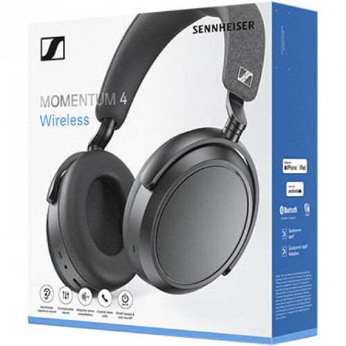 Sennheiser MOMENTUM 4 Wireless Black (509266)