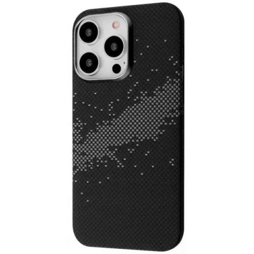 Чехол-накладка (карбоновый) Apple iPhone 13 Pro Proove Carbon Slim with Magnetic Ring Starfield