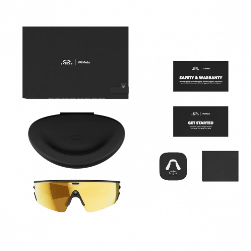 Oakley Meta Vanguard - Prizm 24k Lenses / Black Frame (OW8001-0452)