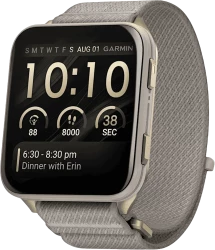 Garmin Venu X1 Soft Gold Titanium and French Grey Nylon (010-02980-33/08/09)