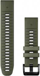 Garmin QuickFit 22 Watch Bands Silicone Moss/Graphite (010-13280-07)