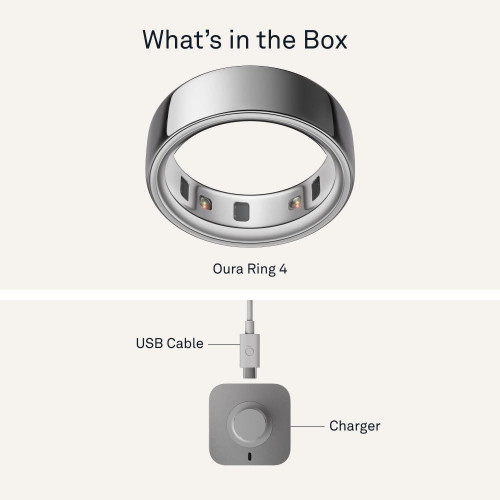 Oura Ring 4 Silver Size 12 (JZ90-54217-12)
