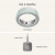 Oura Ring 4 Ceramic Tide Size 7 (JZ90-57461-07)