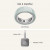 Oura Ring 4 Ceramic Tide Size 12 (JZ90-57461-12)