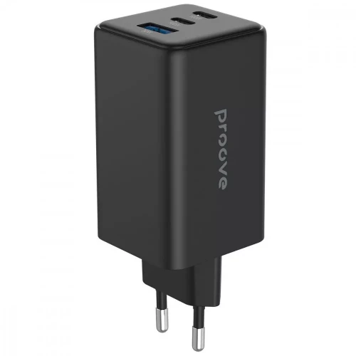 Proove Pocket GaN Max 100W 2Type-C + USB Black (WCPG10012201)