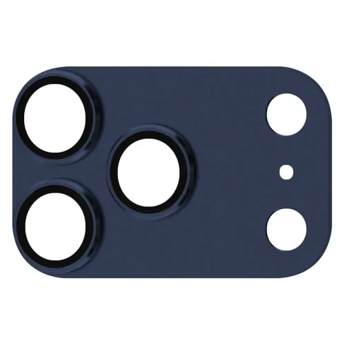 Защитное стекло блока камеры Apple iPhone 17 Pro Proove Achilles Full Metal Deep Blue