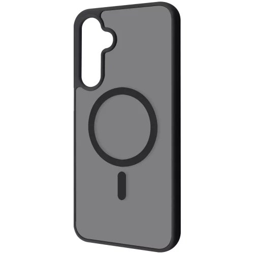 Чохол-накладка (силіконовий) Samsung Galaxy A57 WAVE Matte Color Case with Magnetic Ring Black