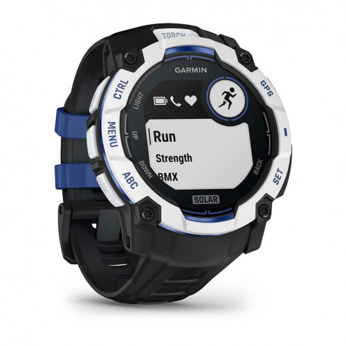 Garmin Instinct 3 50mm Solar Whitestone with Black Band (010-02935-03/43)