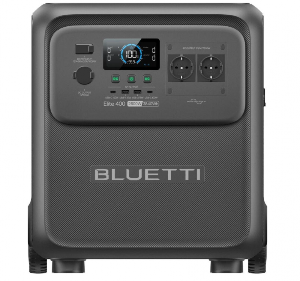 BLUETTI Elite 400 (P-EL400-EU-GY-BL-010)