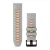 Garmin QuickFit 26 Watch Bands Silicone Fog Gray/Ember Orange (010-13281-02)