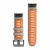 Garmin QuickFit 26 Watch Bands Silicone Fog Gray/Ember Orange (010-13281-02)