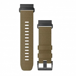 Garmin QuickFit 26 Watch Bands Tactical Coyote Tan Nylon (010-13010-11)