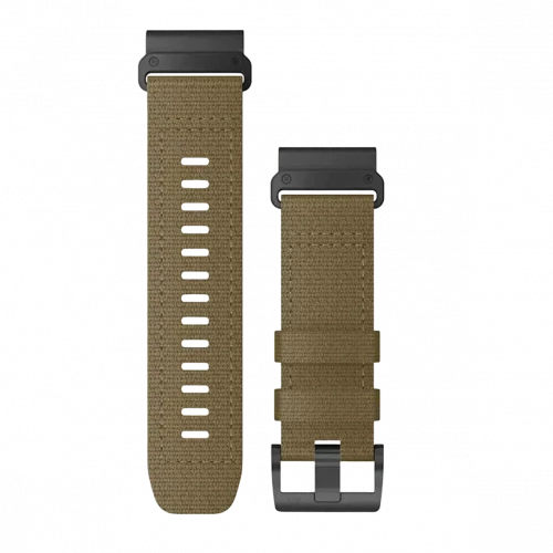 Garmin QuickFit 26 Watch Bands Tactical Coyote Tan Nylon (010-13010-11)