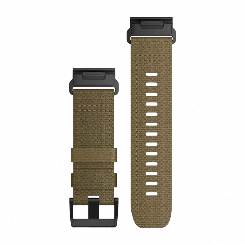 Garmin QuickFit 26 Watch Bands Tactical Coyote Tan Nylon (010-13010-11)