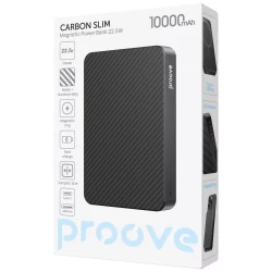 Proove Carbon Slim 22.5W 10000mAh Black