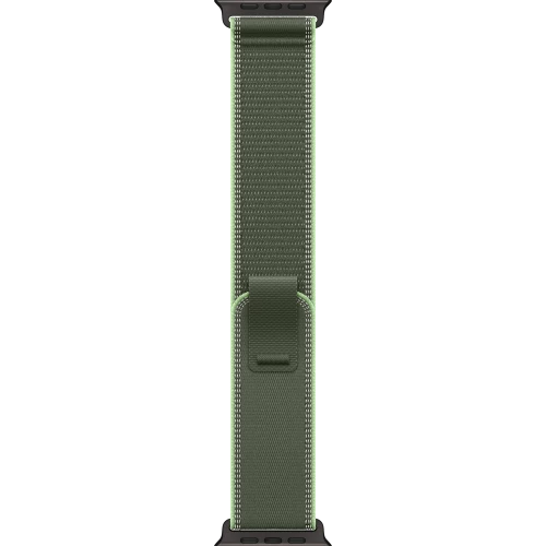 Apple Watch 44/45/46/49mm Green/Neon Trail Loop Black Titanium Finish M/L (MG9P4)