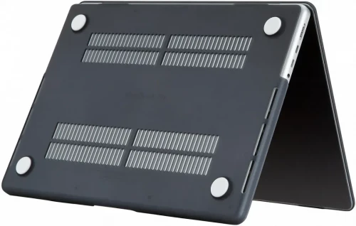 Чохол-накладка (пластиковий) Apple MacBook Pro 14,2" (A2992/A3112/A3185/A3401/A3434/A3426/A3427) HardShell Ultra-thin Crystal Case Black