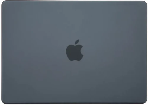 Чохол-накладка (пластиковий) Apple MacBook Pro 14,2" (A2992/A3112/A3185/A3401/A3434/A3426/A3427) HardShell Ultra-thin Crystal Case Black