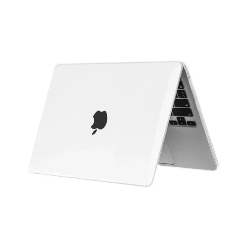 Чохол-накладка (пластиковий) Apple MacBook Air 13,6" (A2681/A3113/A3449/M5 2026) HardShell Ultra-thin Crystal Case Transparent