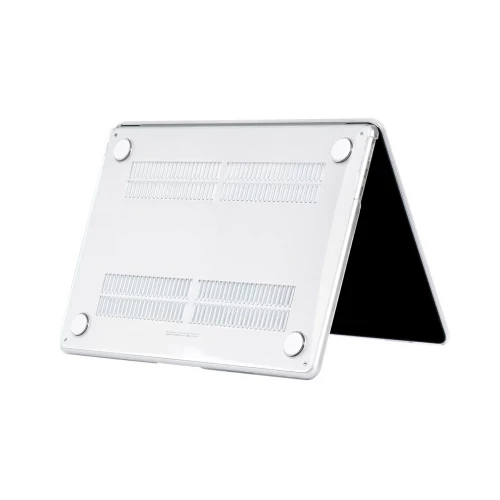Чохол-накладка (пластиковий) Apple MacBook Air 15" (A2941/A3114/A3241/A3448) HardShell Ultra-thin Crystal Case Transparent