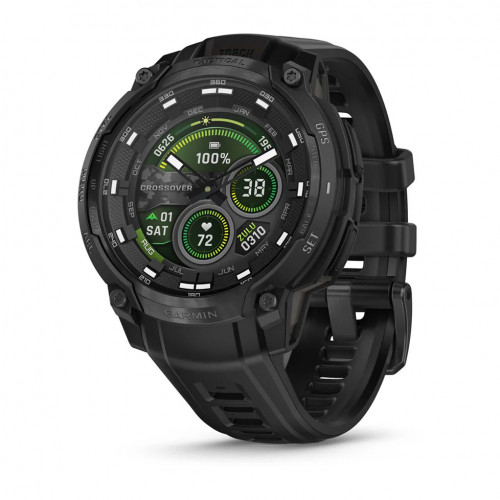 Garmin Instinct Crossover AMOLED Tactical Edition Black (010-03398-02, 010-03398-42)