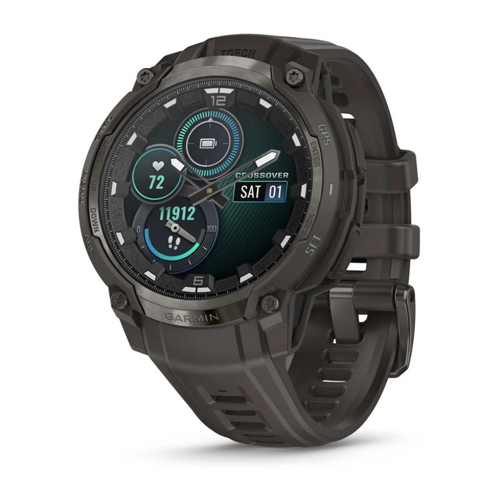 Garmin Instinct Crossover AMOLED Charcoal (010-03398-00)