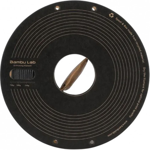 Філамент з котушкою Bambu Lab PPA-CF Black (73100)
