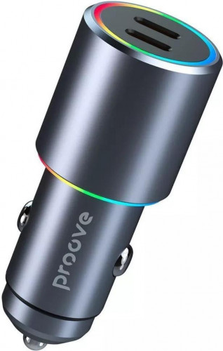 Proove Double Energy 50W (Type-C + Type-C) Metal Gray (ACDE50022206)