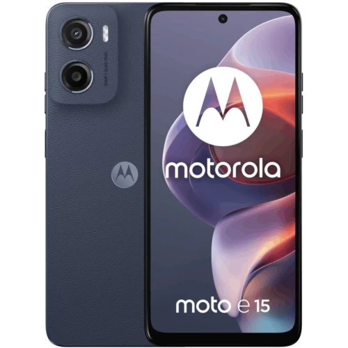 Motorola Moto E15 2/64GB Denim Blue (PB6S0021PL) (UA)