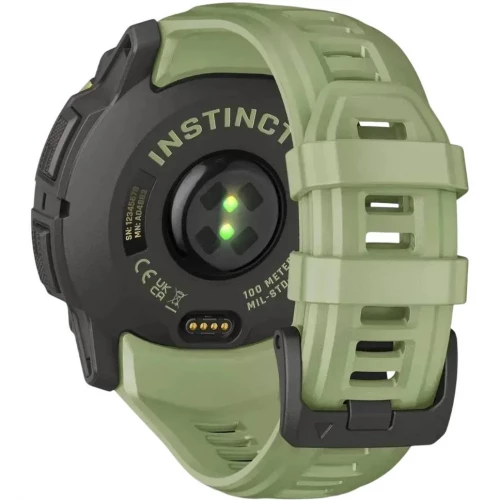 Garmin Instinct 3 50mm AMOLED Green with Fern Green Band (010-03020-02)