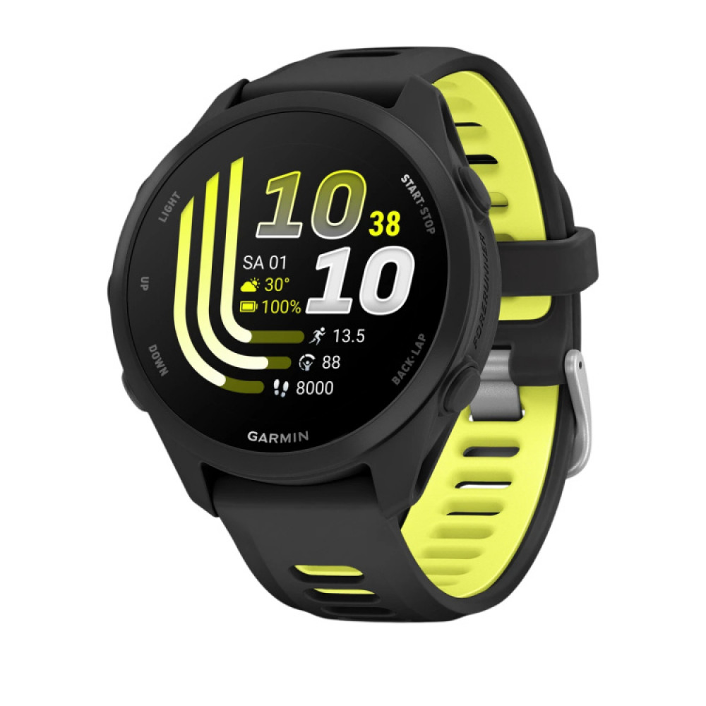 Garmin Forerunner 170 Black with Black/Amp Yellow Band (010-03920-00)